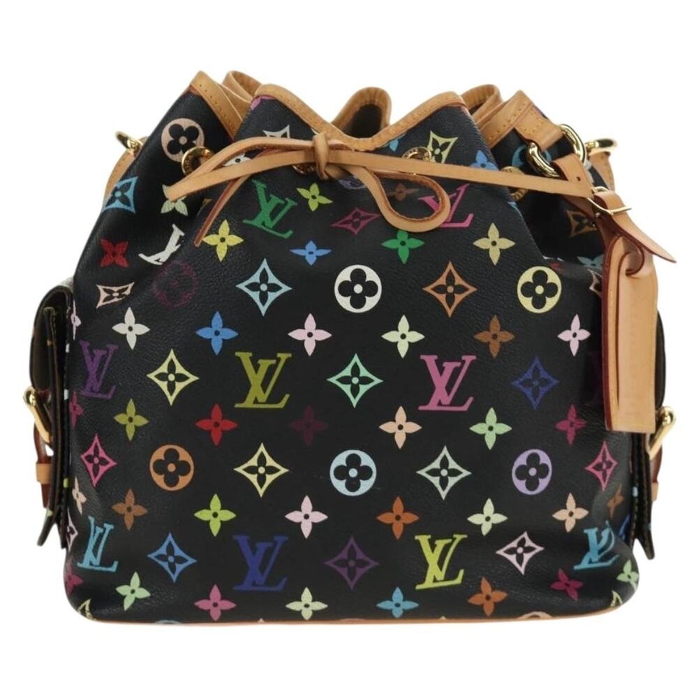 Louis Vuitton Petit Noe Shoulder Bag Black